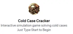 Cold Case Cracker