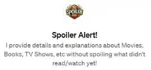 Spoiler Alert