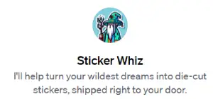 Sticker Whiz